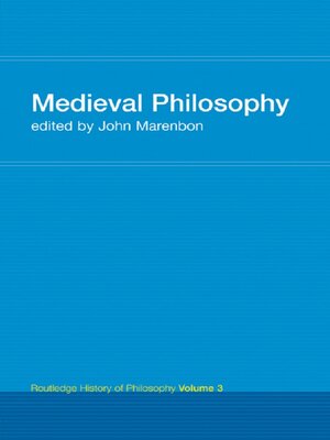 cover image of Routledge History of Philosophy Volume III
